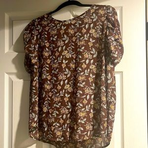 Ann Taylor Loft Blouse size Large
